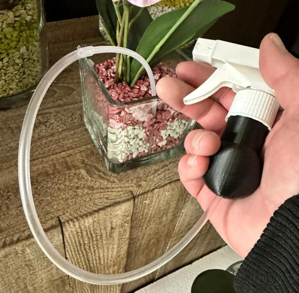 Staunässepumpe für Colomi Orchideensubstrat