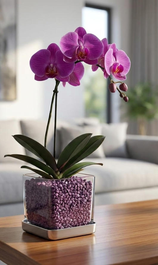 Bespiele von Orchideen im Colomi Orchideensubstrat