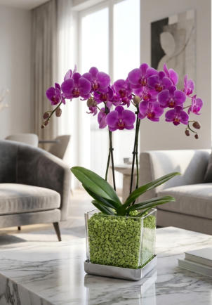 Bespiele von Orchideen im Colomi Orchideensubstrat