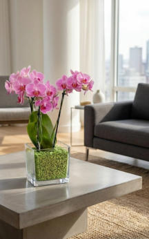 Bespiele von Orchideen im Colomi Orchideensubstrat